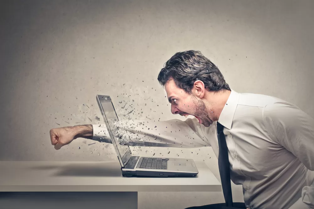 Online gokken op een scherm met snelle spellen