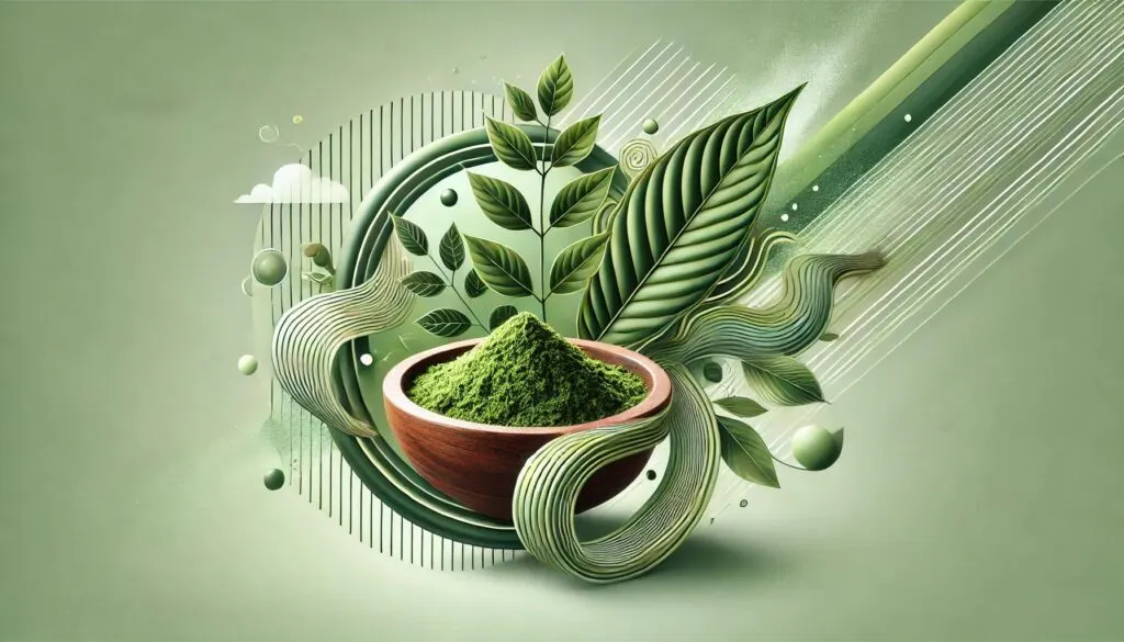 Bladeren van de kratomboom, Mitragyna speciosa