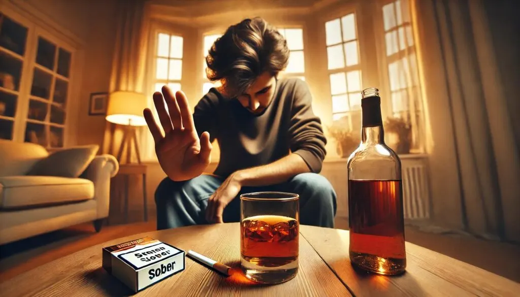 Geen alcohol of drugs gebruiken als je je eenzaam voelt