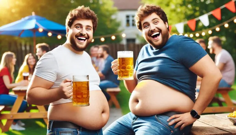 Stoppen met alcohol buikvet.