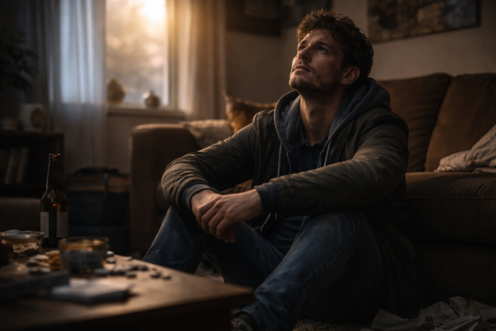 Deze jongen heeft een zwaar leven en zoekt antwoorden op sterk te blijven.
